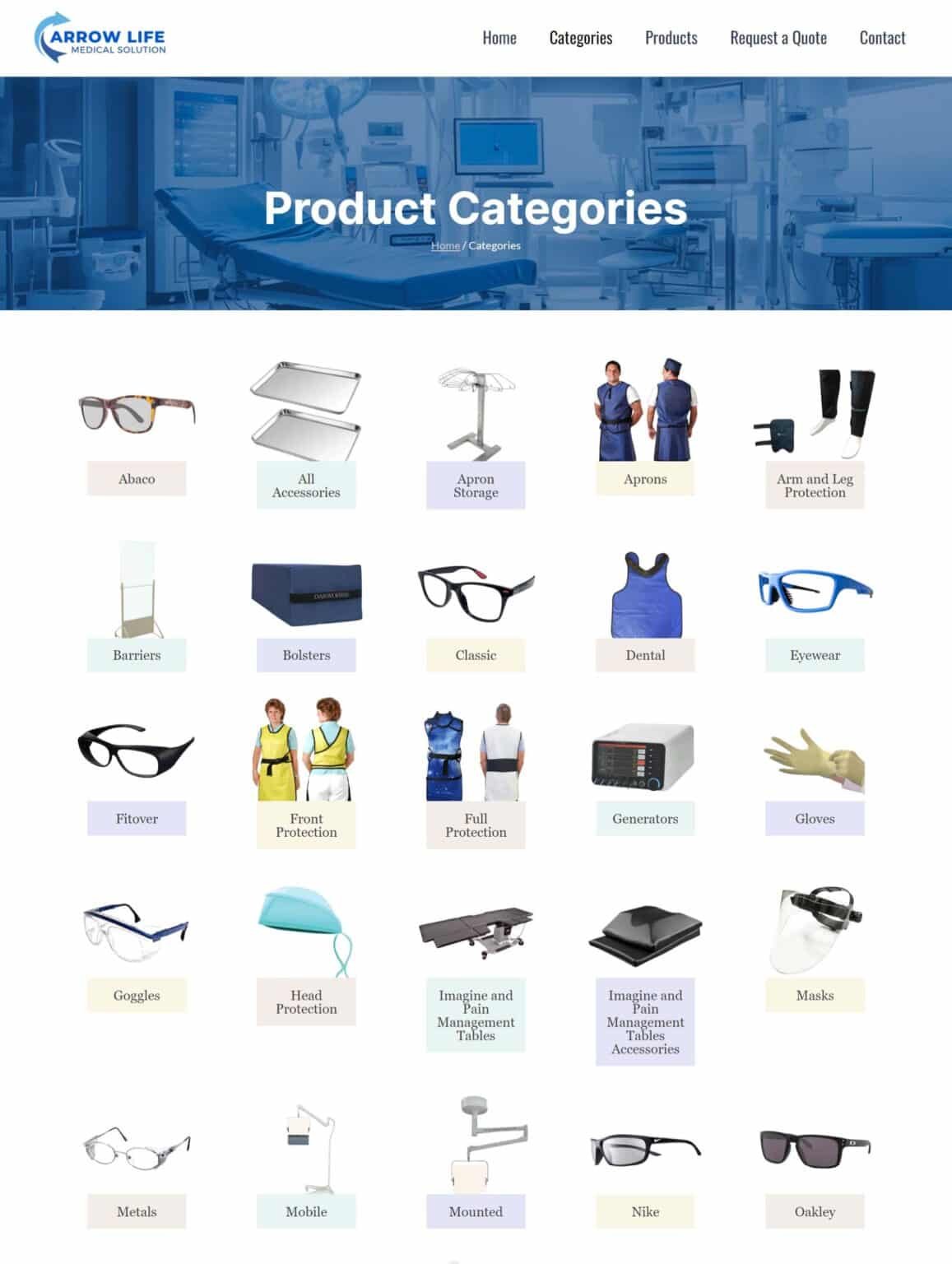 Categories-Arrow-Life-Medical-Solution